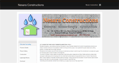 Desktop Screenshot of nesaraconstructions.com